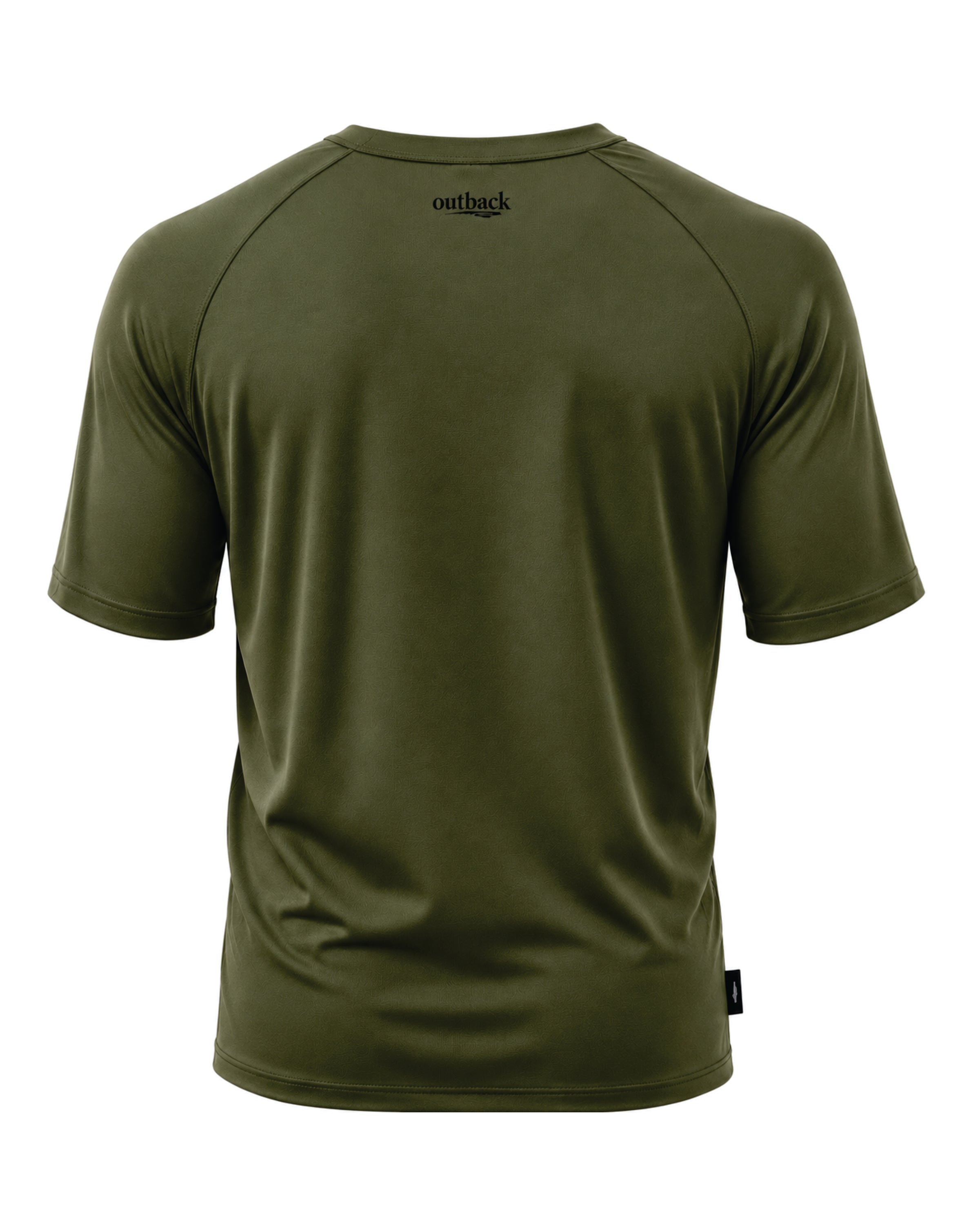 Short Sleeve T Shirt-Olive Green, Celebrate Independence by Growing a Greener Pakistan!