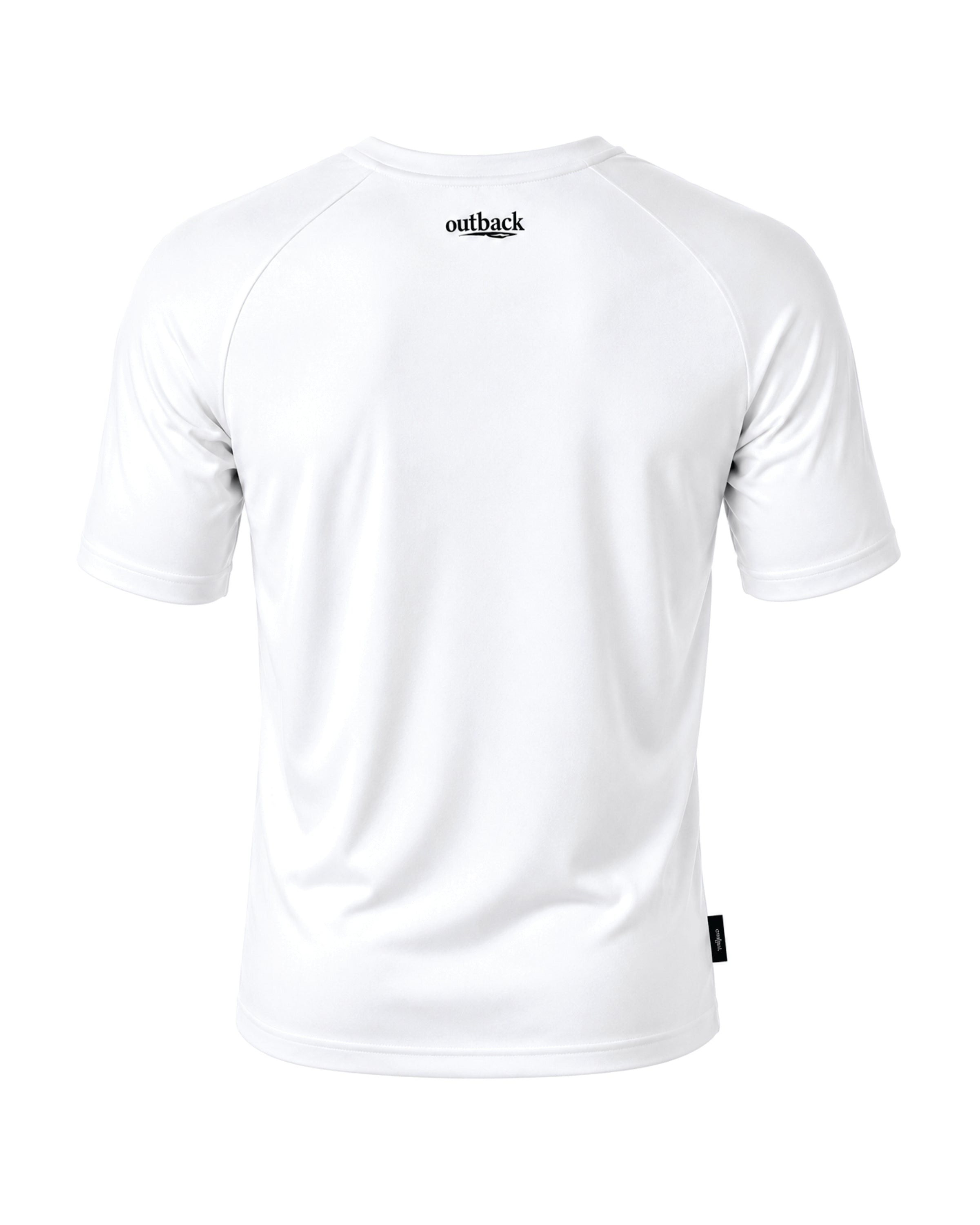 Short Sleeve T Shirt - White, OUTBACK Heritage Collection