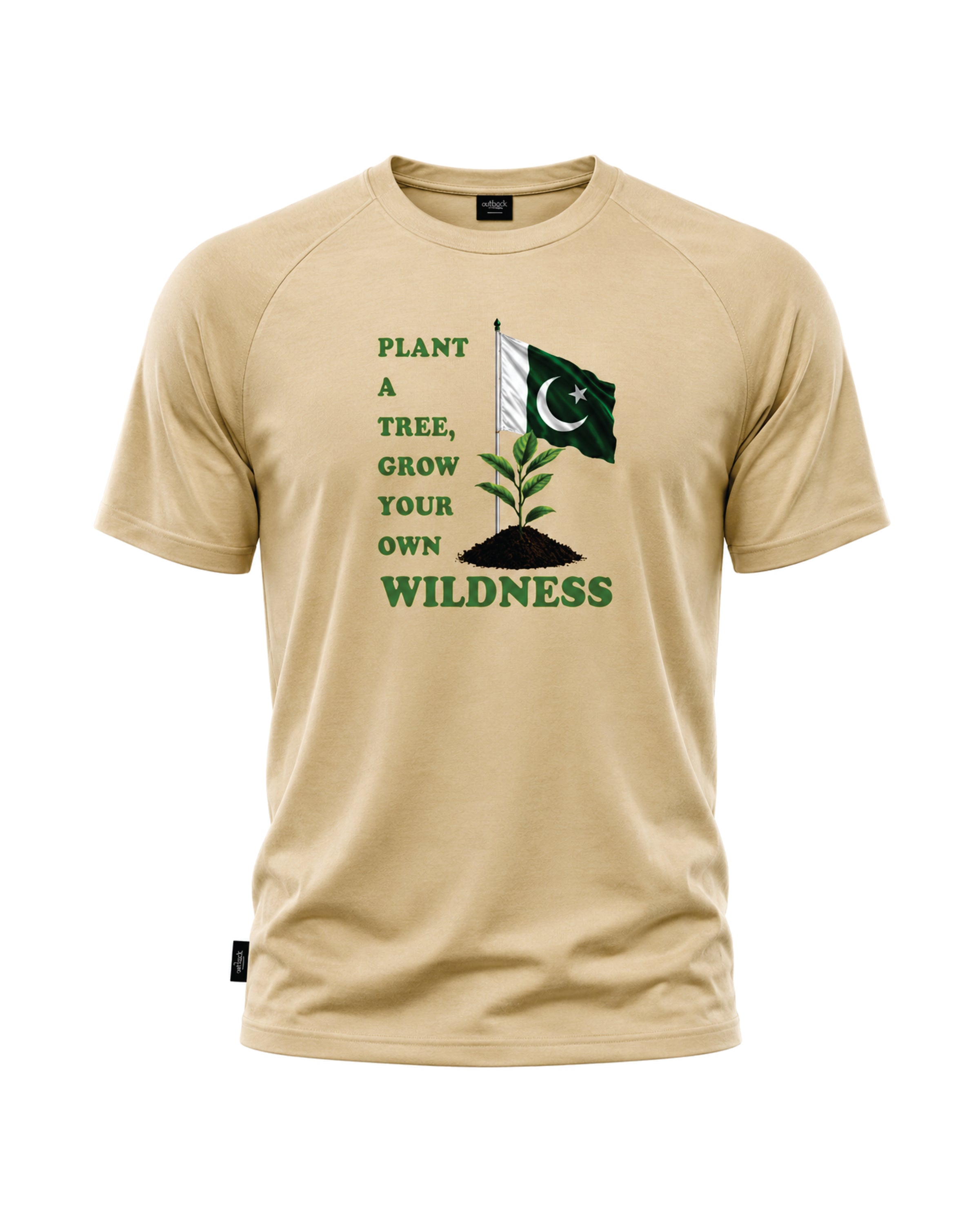 Short Sleeve T Shirt, Celebrate Independence by Growing a Greener Pakistan!